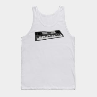 keyboard digital art Tank Top